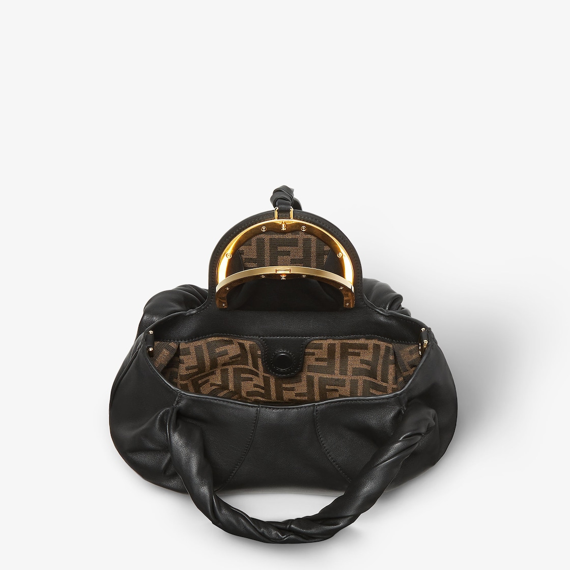 FENDI Spy Small Black leather bag - Image 6